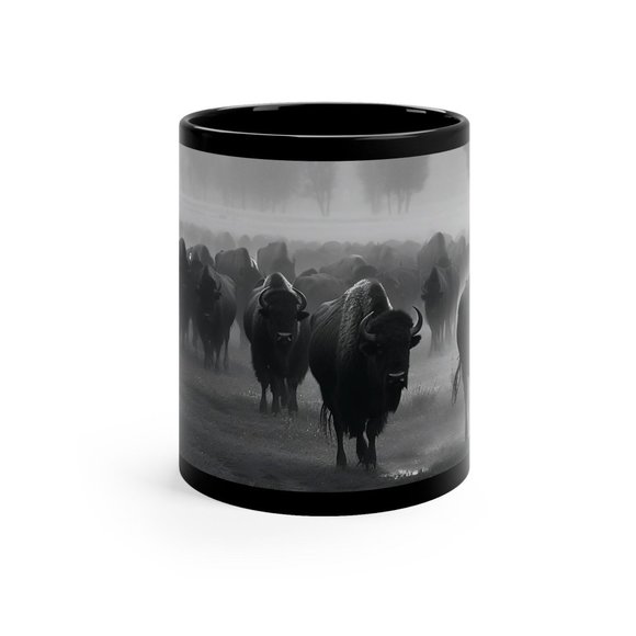 Mug for Coffee Lovers - Artistic and One-of-a-Kind Gift for Her/Him, 11 oz - Picture 1 of 6